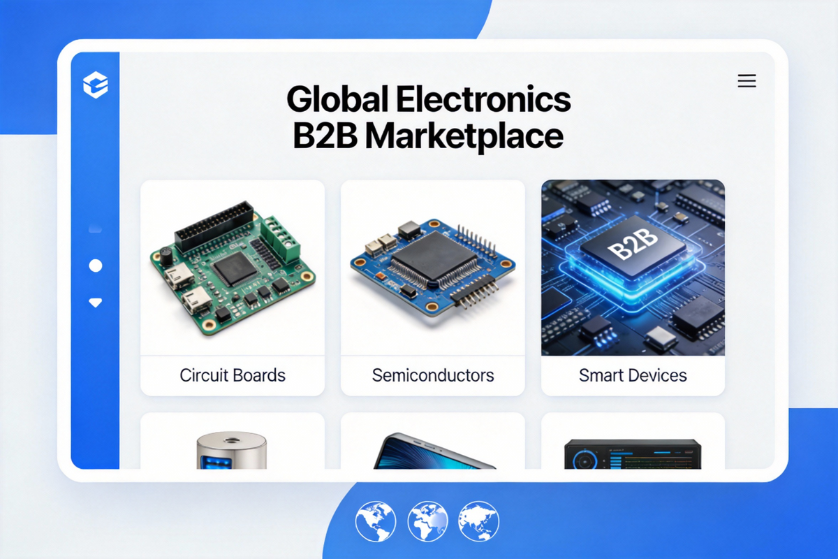 电子产品外贸B2B平台